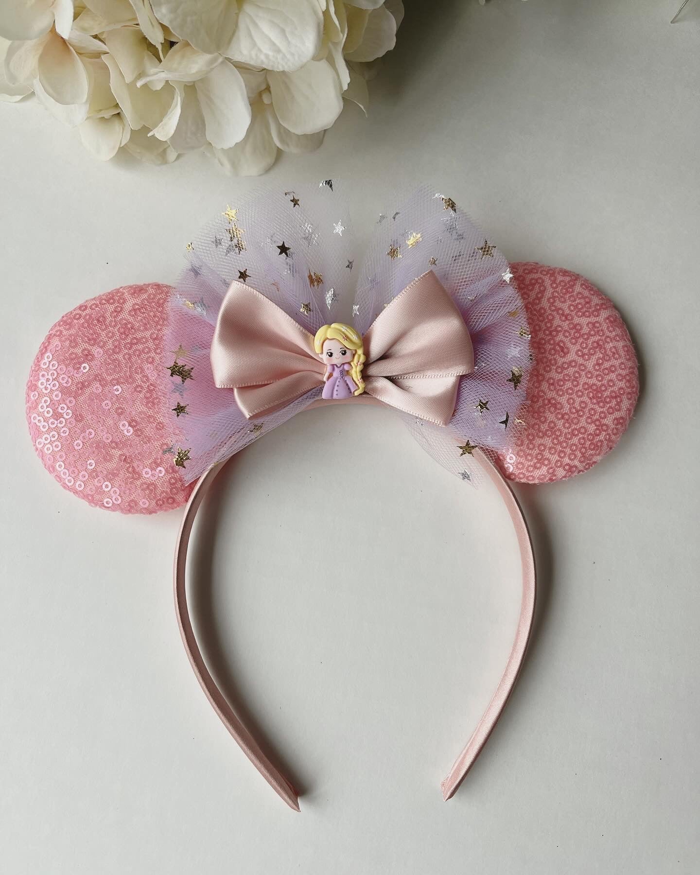 Rapunzel Minnie Mouse Ears Headband