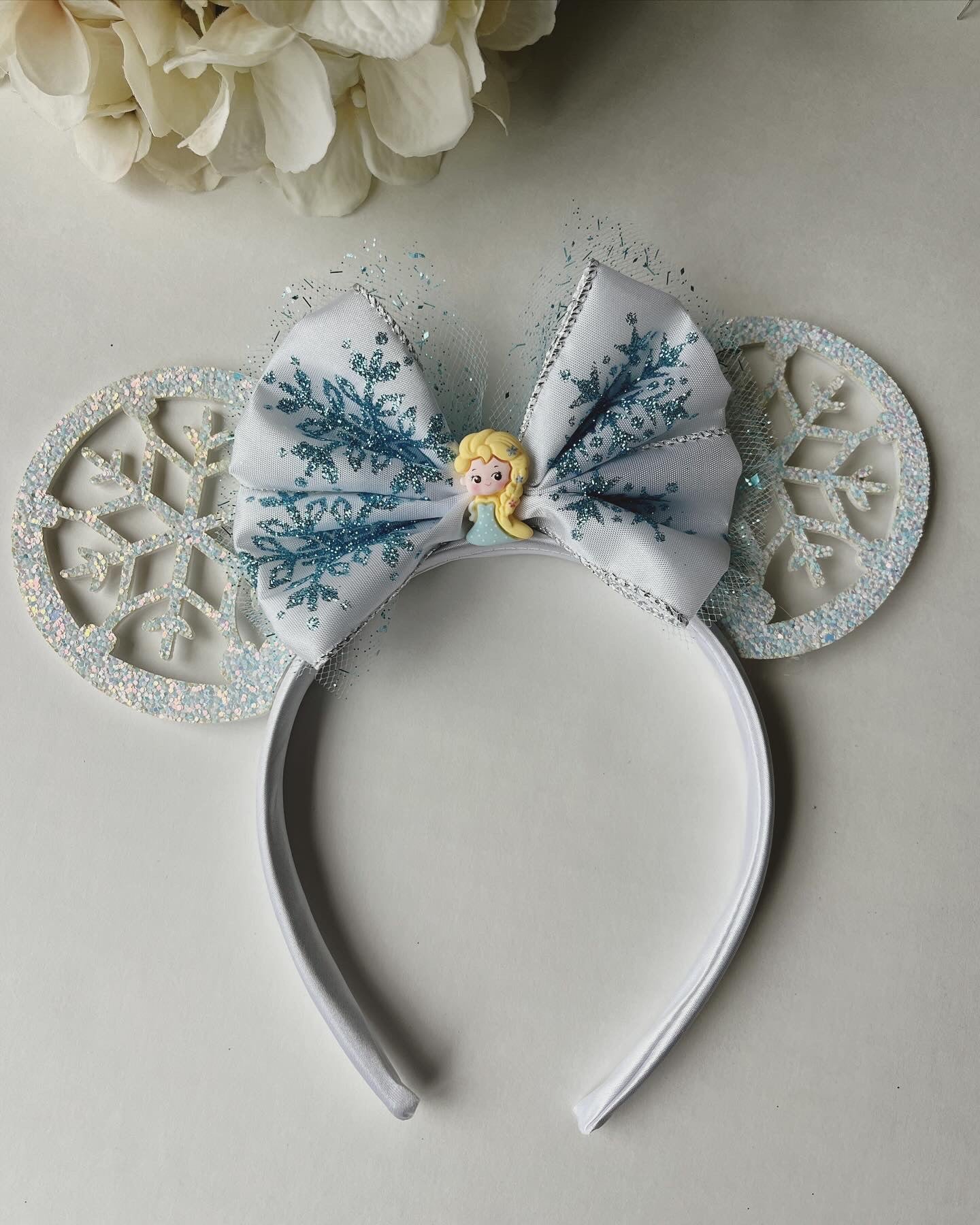 Elsa Minnie Mouse Ears Headband