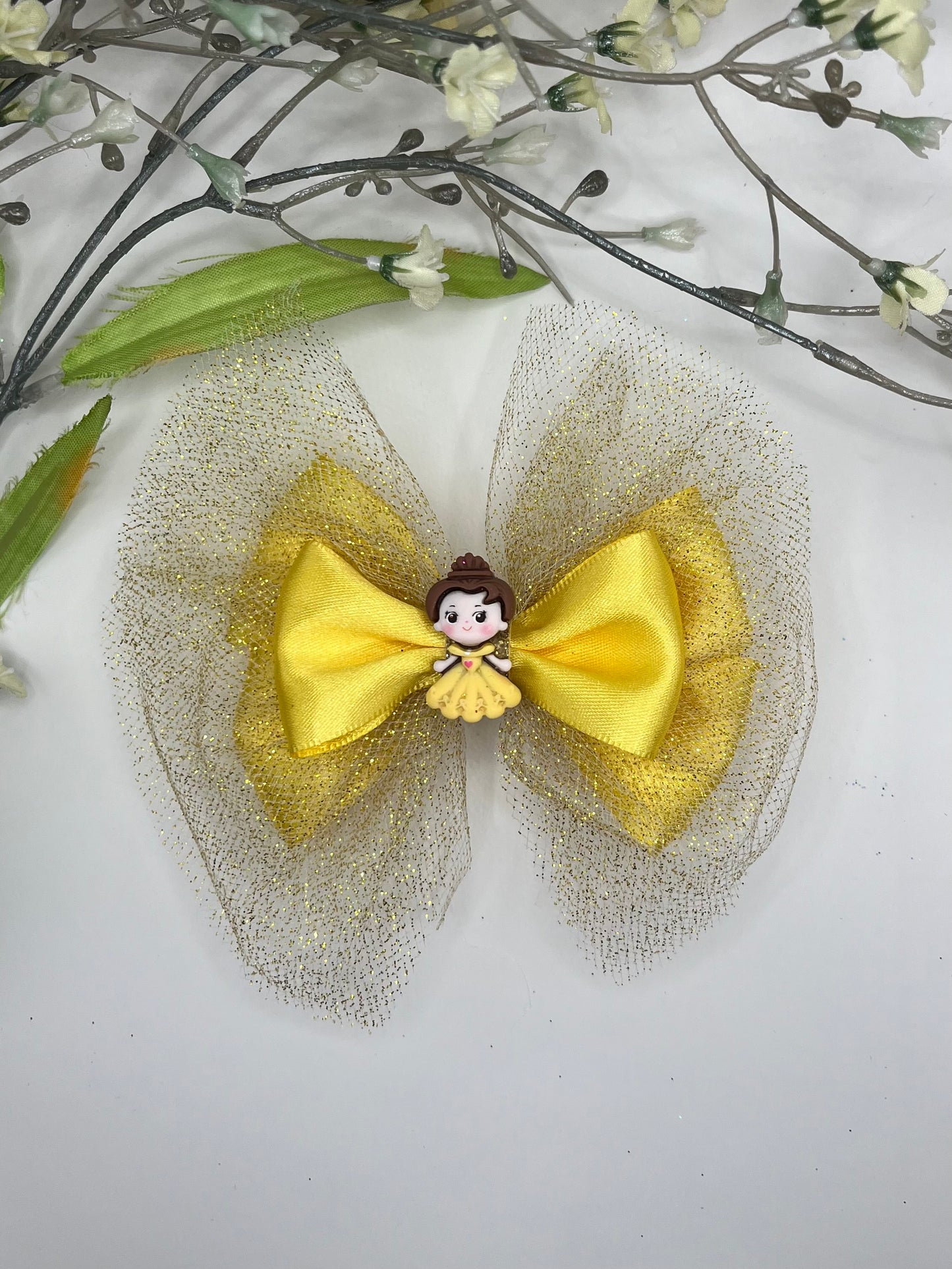 Belle Clip Hair Bow